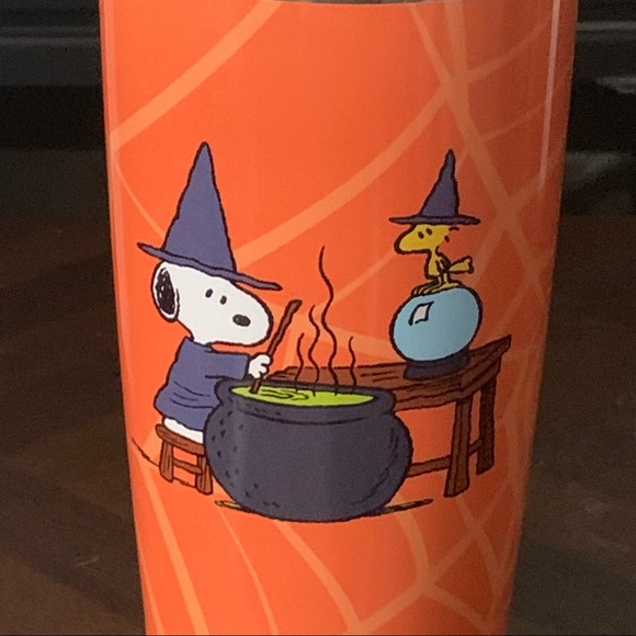 Peanuts Snoopy & Woodstock Witches Potion Insulated Halloween Travel Tumbler - Picture 3 of 6
